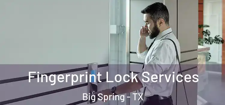 Fingerprint Lock Services Big Spring - TX