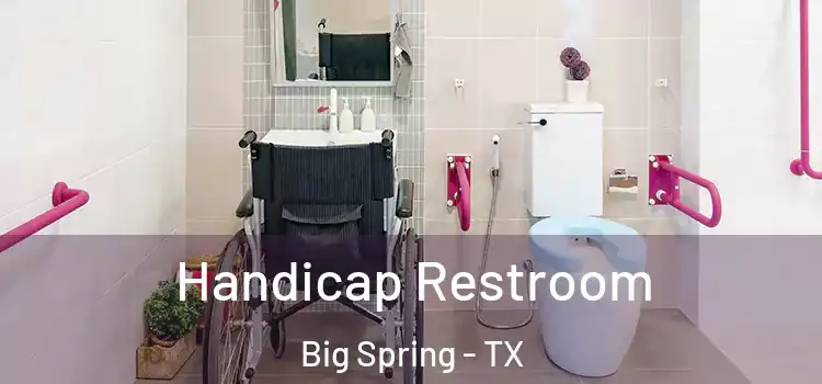Handicap Restroom Big Spring - TX